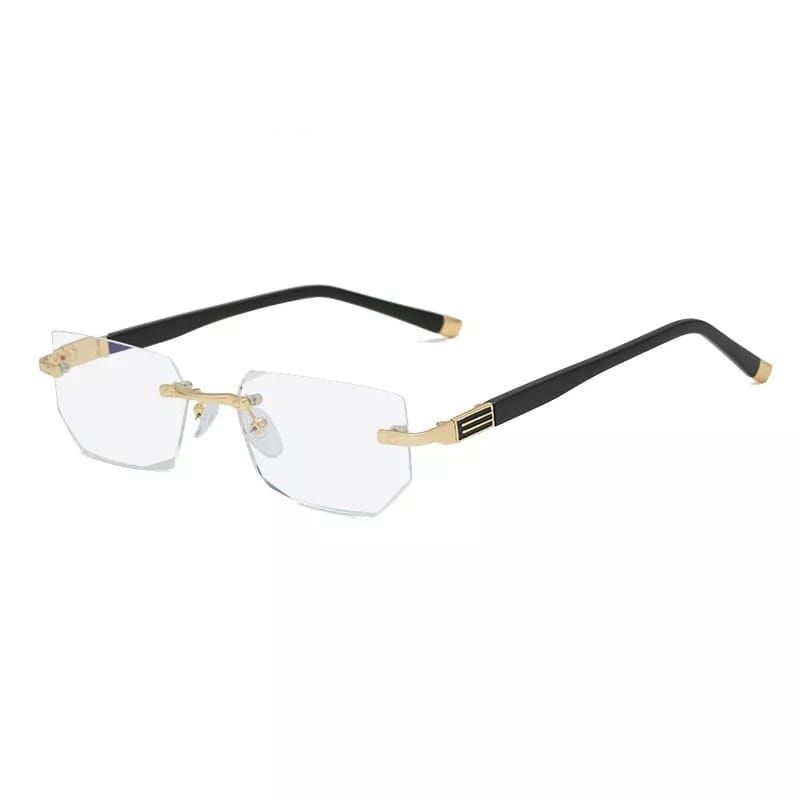 Classic Men Reading Glasses -black/gold Frame