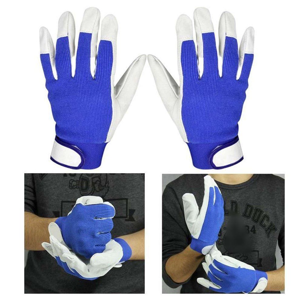 Welding   Heat Shield Safety Prote Tion   Elasti  Work  -blue