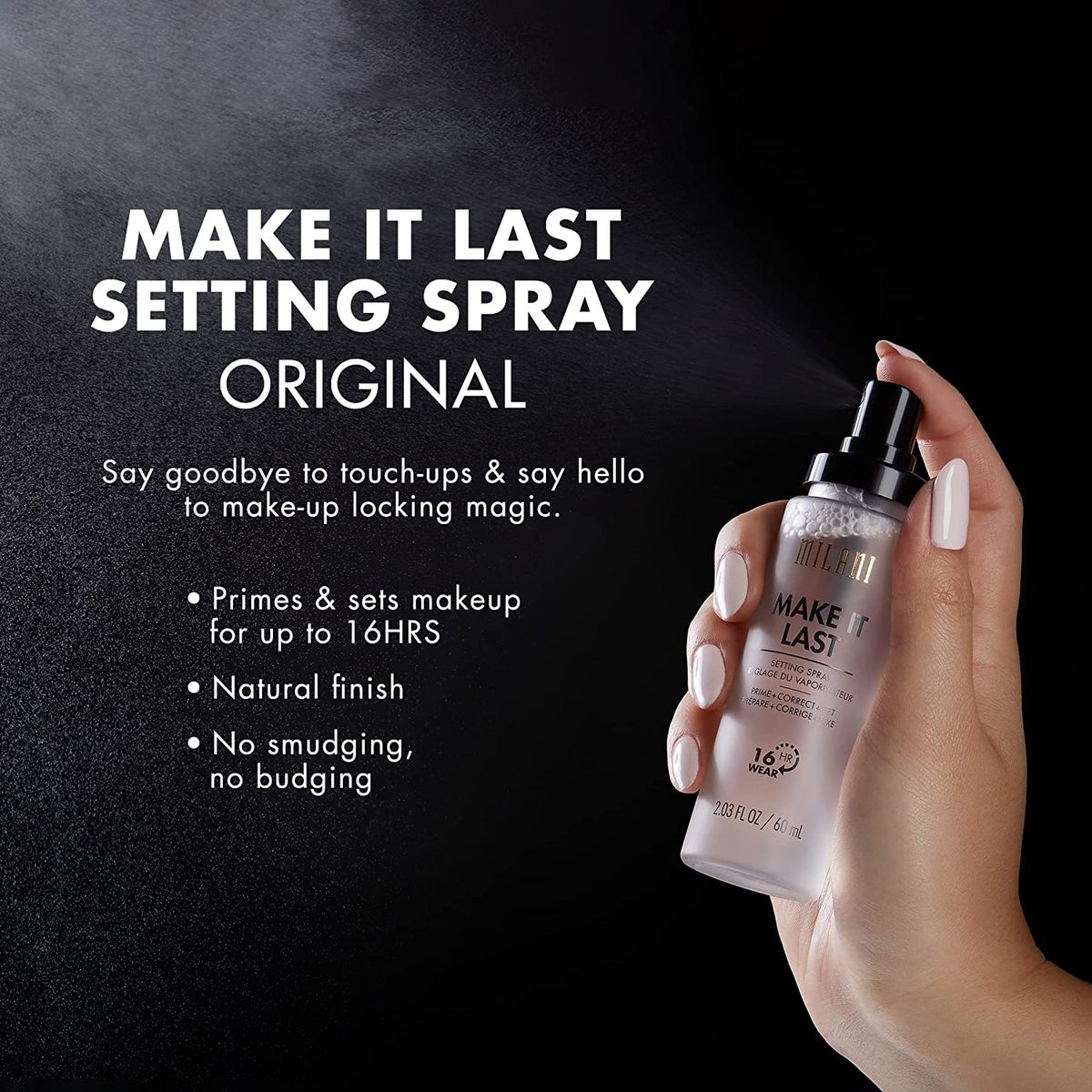Make It Last 3-in-1 Setting Spray And Primer- Prime + Correct + Set (2.03 Fl. Oz.) 60ml