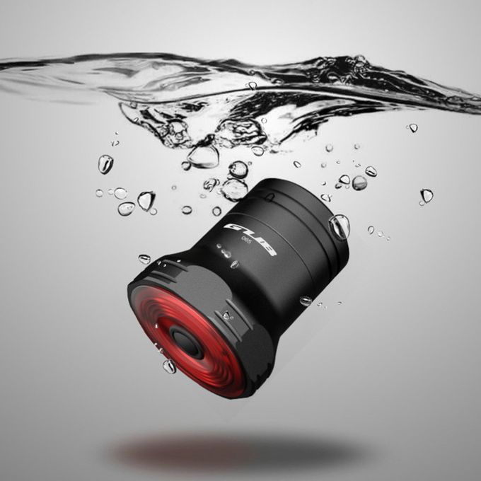 Bi Y Le Taillights Warning Light   IPx6 Waterproof Usb  Harging Taillight  Y Ling Flashlight Auto Brake Sensing Smart Light-Black