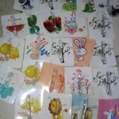 10pcs Kitchen/Bathroom Self Adhesive Door/Wall Hook Hangers