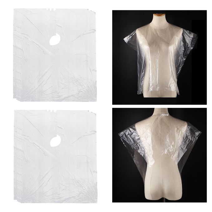200x Disposable Hair Cape Gown Unisex Capes Cloth Gowns
