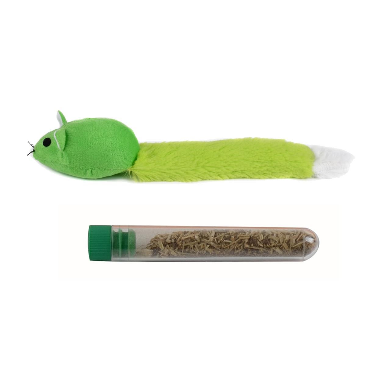 Long Tail Mouse Cat Teaster Toys Cat Trainning Toy with