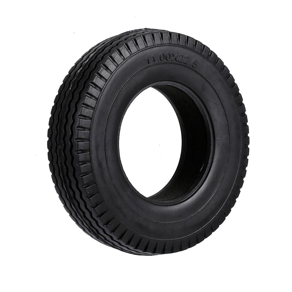 4pcs Trailer Car Rubber Tires for 1/14 Tamiya Tractor Truck RC Climber Trailer
