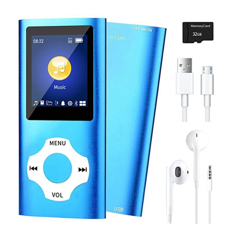 MP3 Music Player with Bluetooth 5.0,Portable Hi