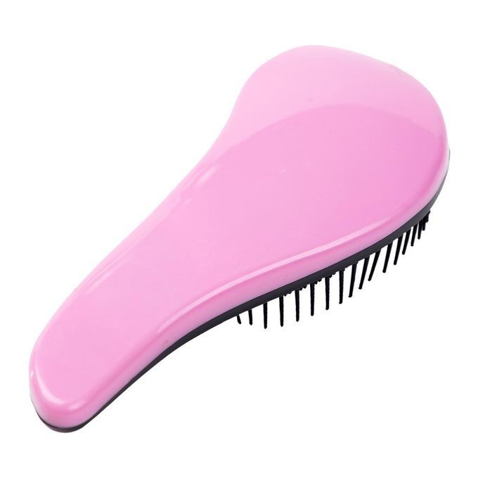 Glide Through Detangling Brush Anti-static  Hair Brush Pink