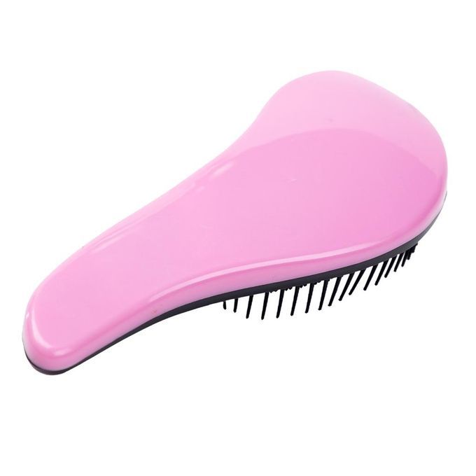 Glide Through Detangling Brush Anti-static  Hair Brush Pink