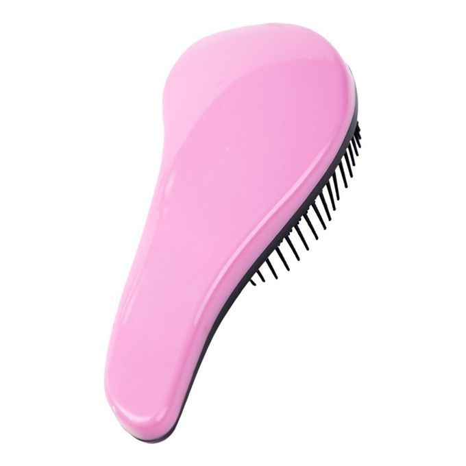 Glide Through Detangling Brush Anti-static  Hair Brush Pink