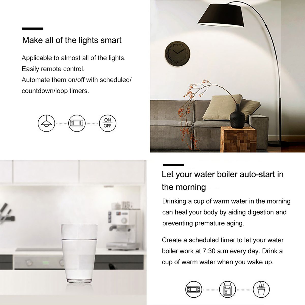 Wifi Smart Switch Wireless Remote For Android/IOS APPControl