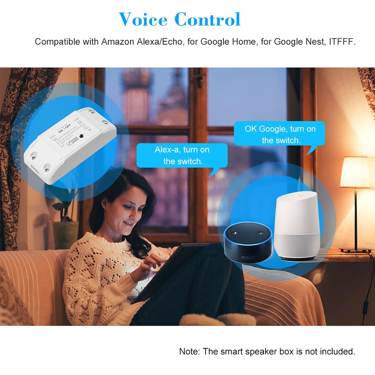 Wifi Smart Switch Wireless Remote For Android/IOS APPControl
