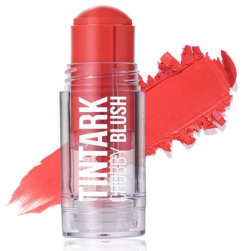 TINTARK Chubby Blush Stick For Face Cheek Lip Eye
