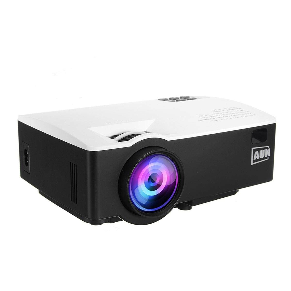 Wifi Multi-S N HD Android 6.0 Bluetooth Projector 4K Decoding AV USB Home Theater With 2 Free 3D Glasses British Rules