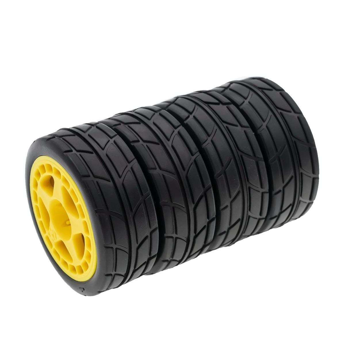 Remote Control Off-Road Rally Car Tires 67*45*27mm 4pcs Replacement for TAMIYA TT02 XV01 HSP 94123 HPI KYOSHO WLtoys 1/10 Remote Control Car Wheel