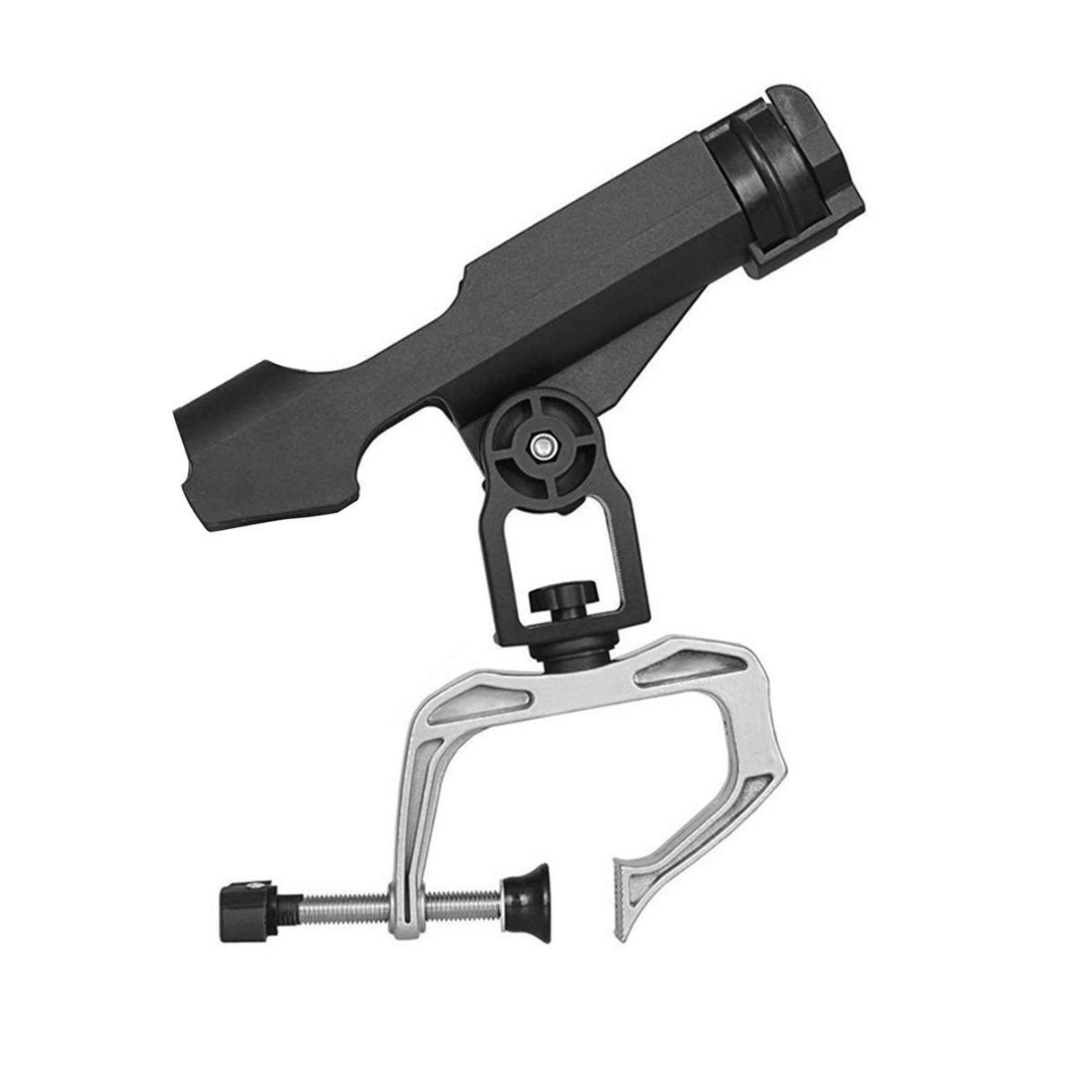Adjustable Fishing Rod Holder for Kayaks 360-degree Adjustable Boat Black