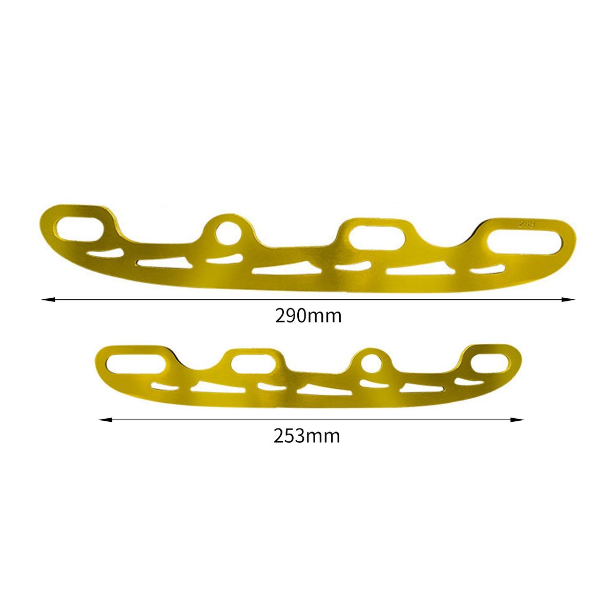 1 Pair Ice Skating Blade   Ice Skating Blade Golden