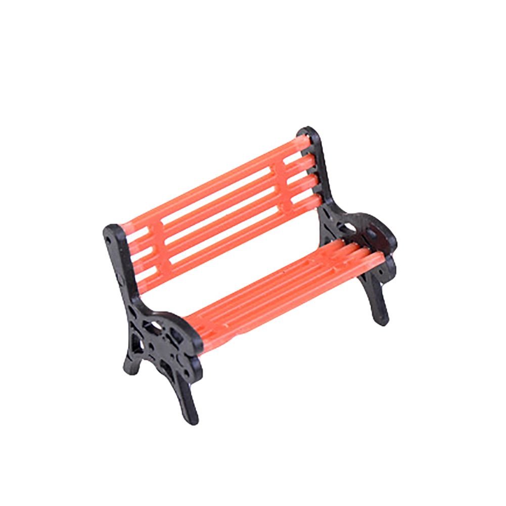 Creative Mini Park Bench Model Miniature Landscape Garden-