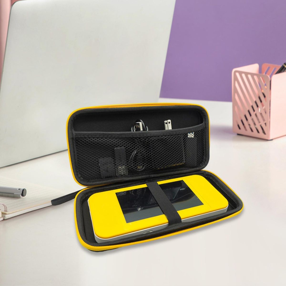 Carrying Case Impact Resistant Hard Protective Black