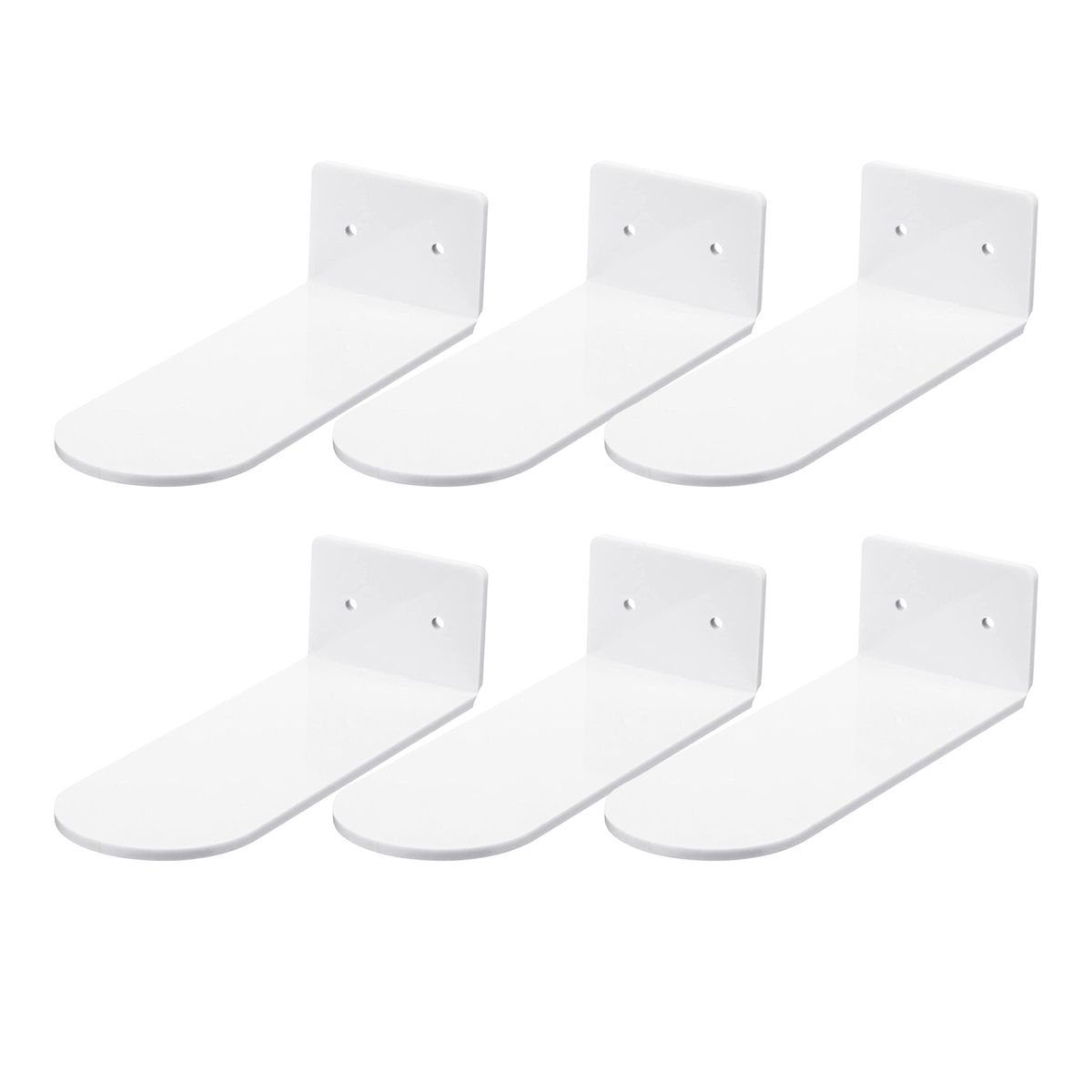 Shelves   Sneker Wll-Mounted Rck , White