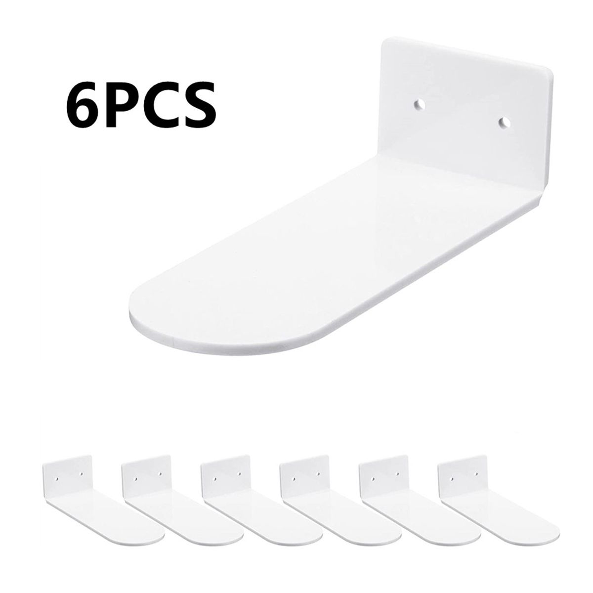 Shelves   Sneker Wll-Mounted Rck , White