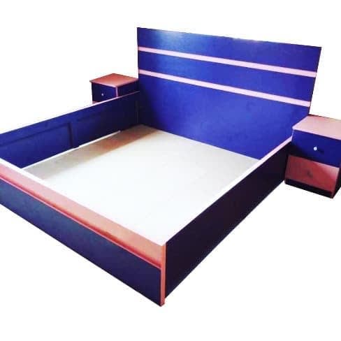 Bed Frame With Bed Side