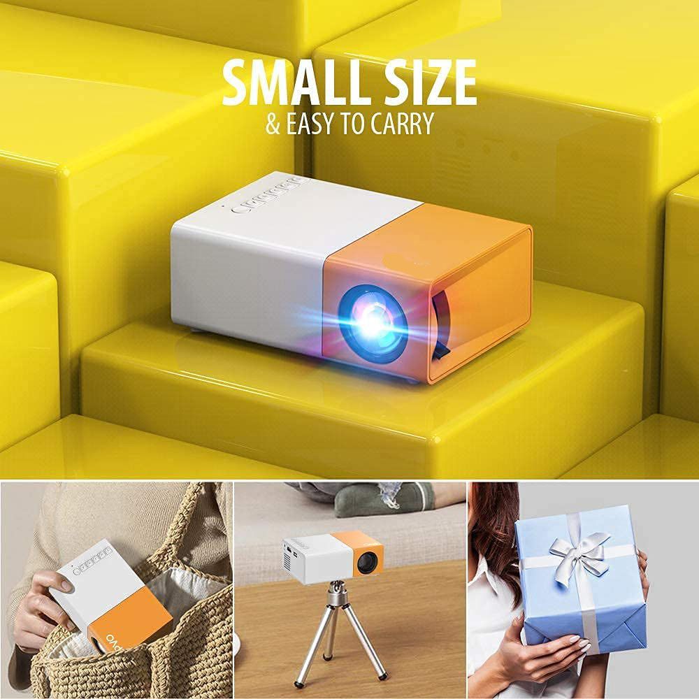 LCD Projector Full HD 1080P Mini Portable