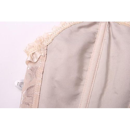 Apricot Corset Top Waist Cinchers Shaper Women Steampunk   Plus Size