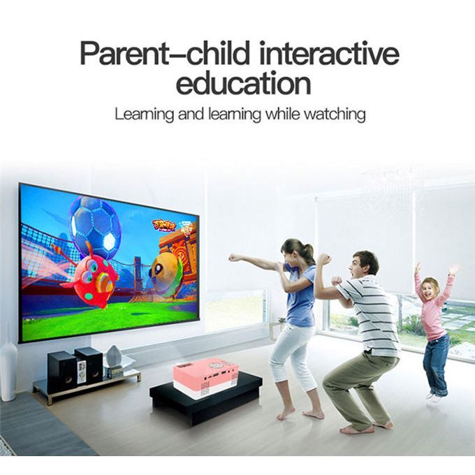 Max 150 "HD Large Screen TV Projector Pro Support 1080P USB Home Beamer