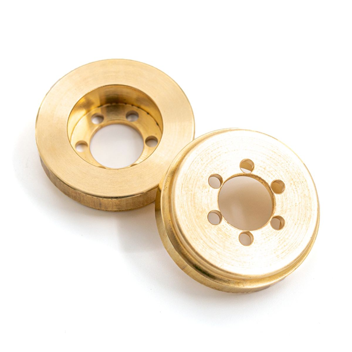 2PCS Brass Internal Wheel Weight Block Replacement For 1/10