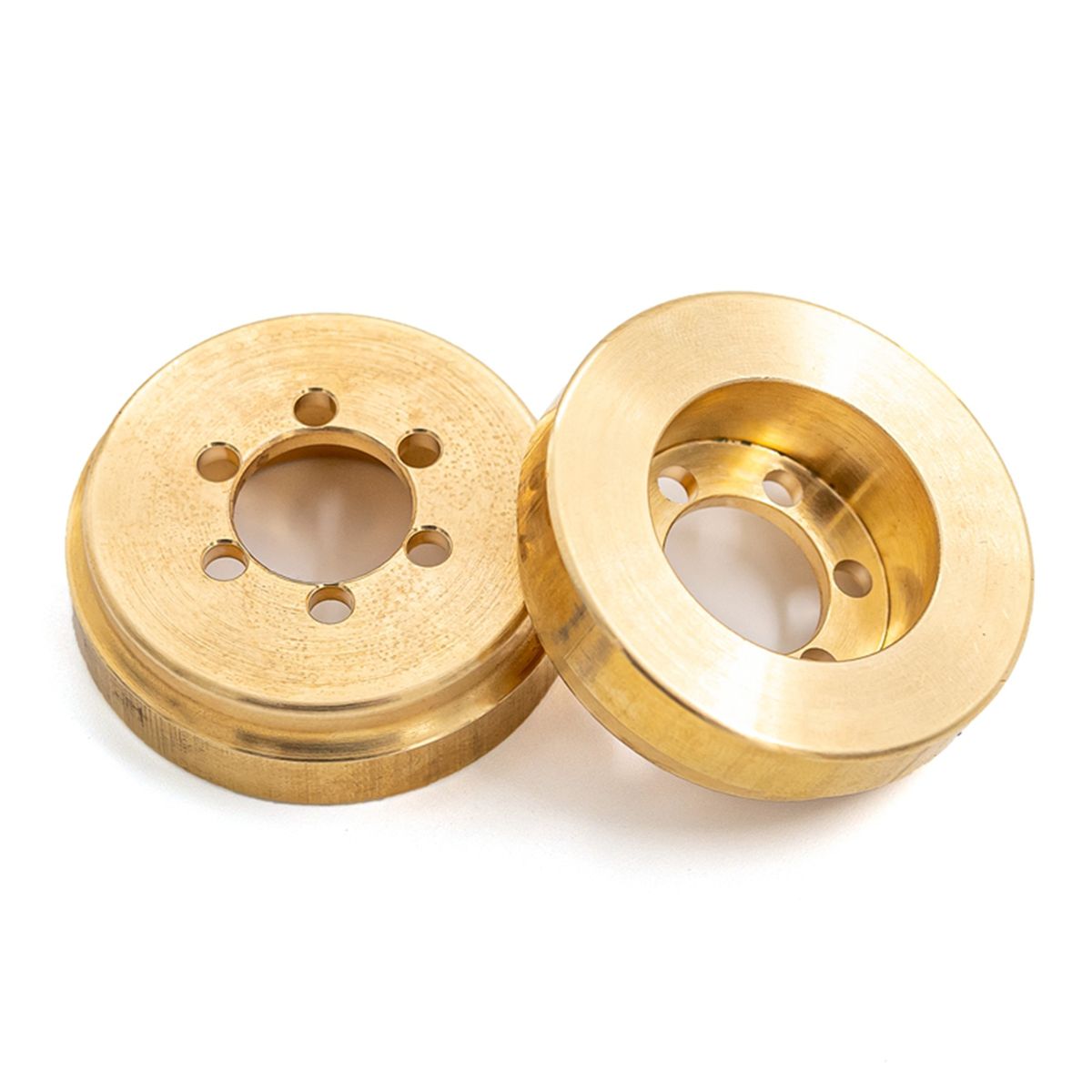 2PCS Brass Internal Wheel Weight Block Replacement For 1/10
