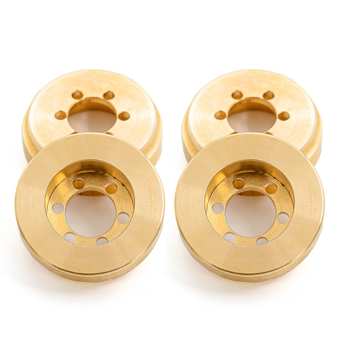 2PCS Brass Internal Wheel Weight Block Replacement For 1/10