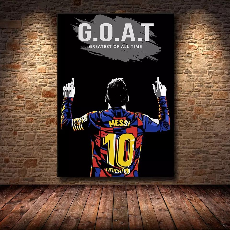 Art Work With Frame (messi)