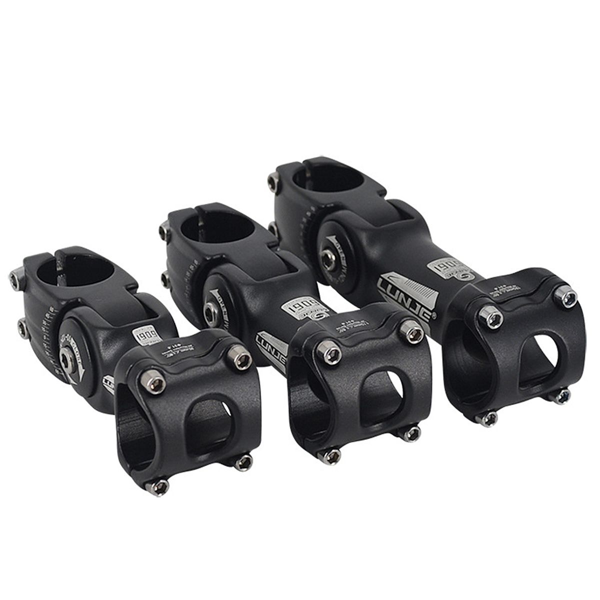 Aluminum Alloy Bike Stem 31.8 X 130mm 0-60 Degree Adjustable