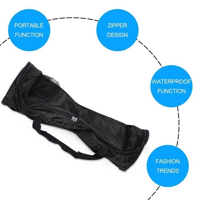 4.5In H For 2 Wheels Self Balan Ing Ele Tri  S Ooter Handbags Storage Bag-Black