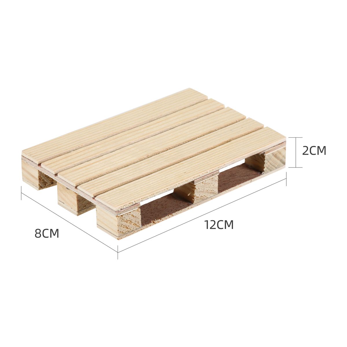 Wooden Cargo Pallet RC Car Simulated Decorations Fittings