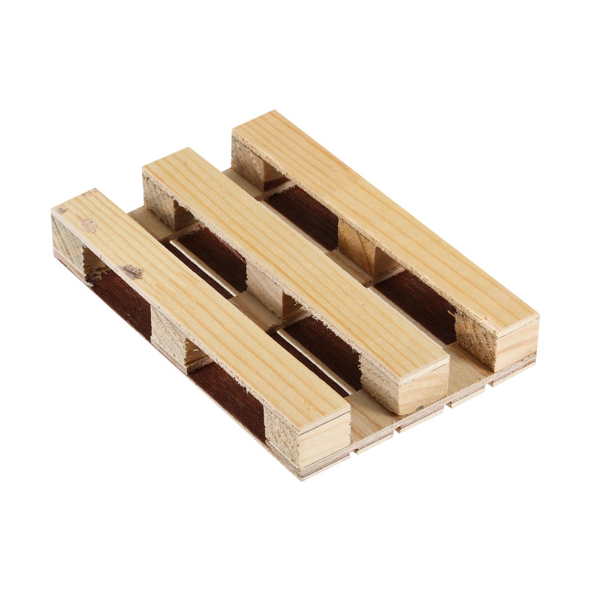 Wooden Cargo Pallet RC Car Simulated Decorations Fittings