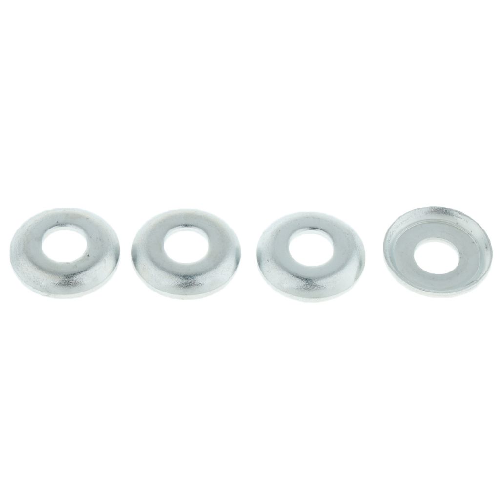 4Pcs Longboard Skateboard Aluminum Trucks  Cups Silver Cone