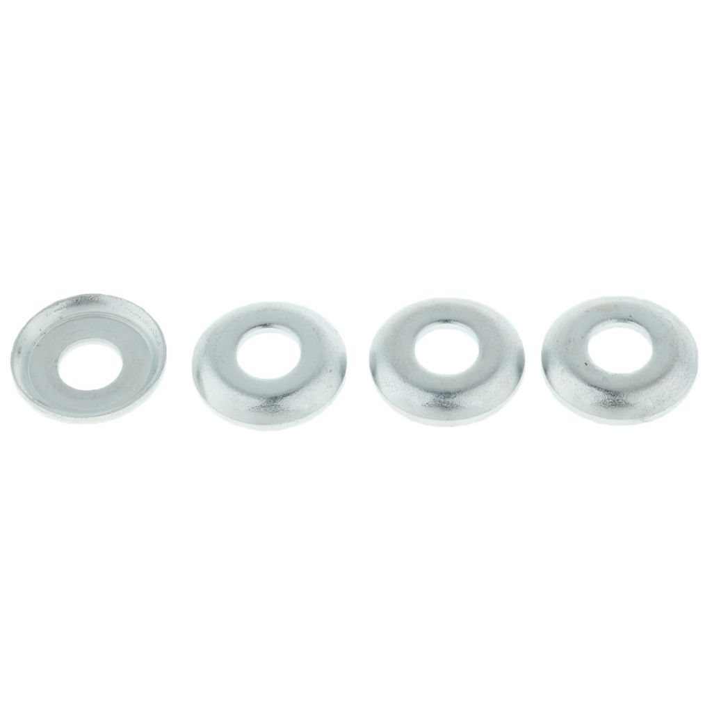 4Pcs Longboard Skateboard Aluminum Trucks  Cups Silver Cone