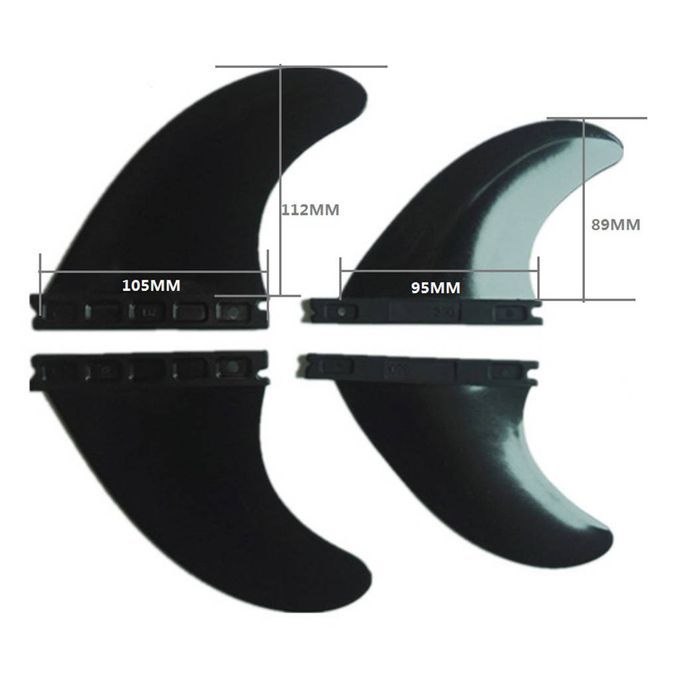 Surfboard Nylon Fiberglass Surfing Quad For F.C.S Base Accessories
