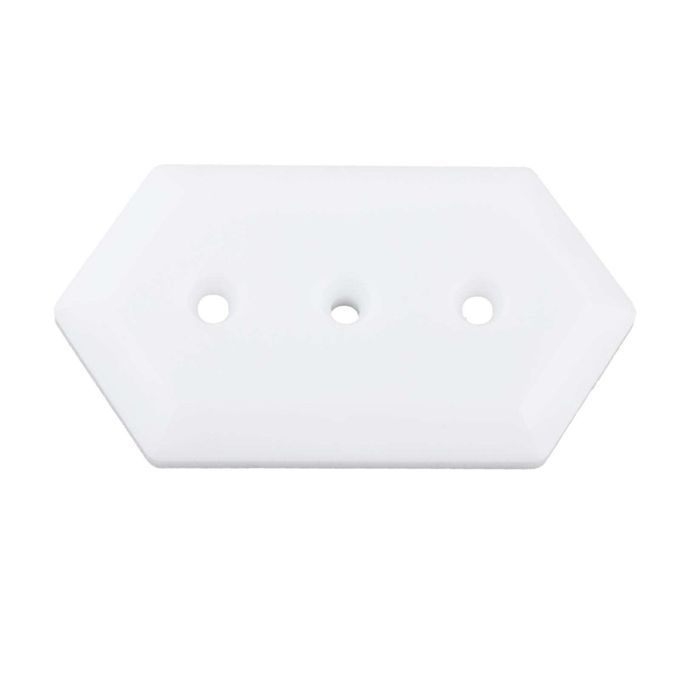 Acrylic Skateboard Wall Mount Vertical Longboard Display White 1PC
