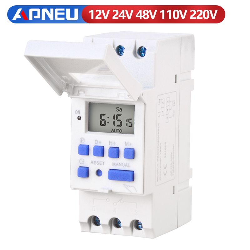 Electronic Weekly 7 Days Programmable Digital Time