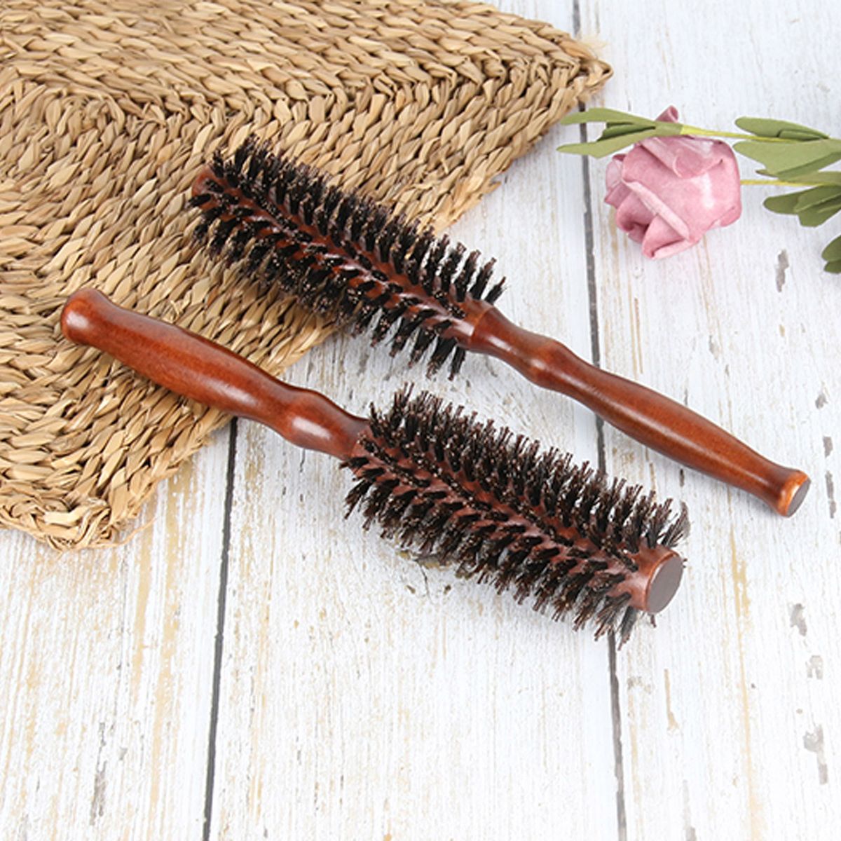 Round Brush For Blow Drying Curling Hair Styling Brush