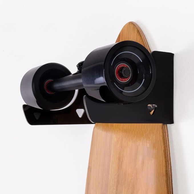 1 Pair Skateboard Wall Hanger Holder Longboard Display Rack For Black
