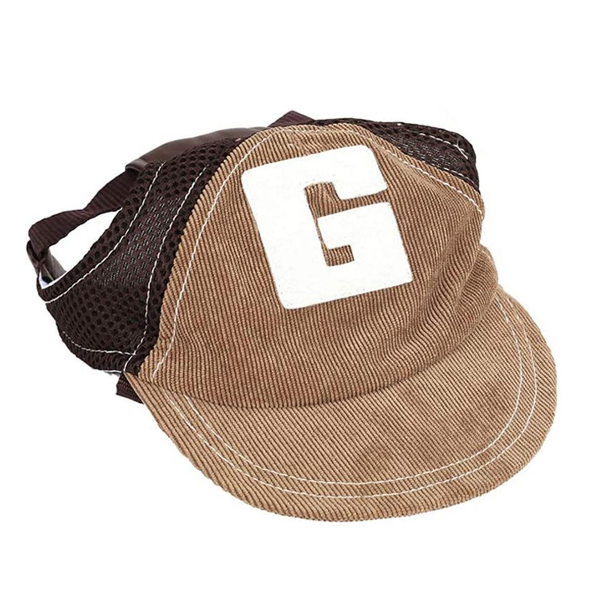 Dog Baseball Cap Letter G Adjustable Pet Summer Caps Sun Hat