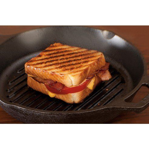 Lodge Induction Cast Iron Grill Pan 27cm