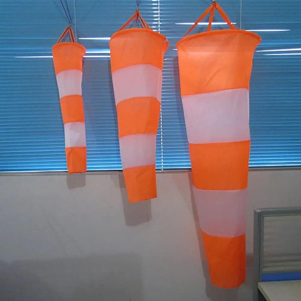 White And Red Fluoerscence Waterproof Wind Sock Wind Sleeve Outdoor Windsock Soft Kite Outdoor Easy To Fly Toys Dropshipping