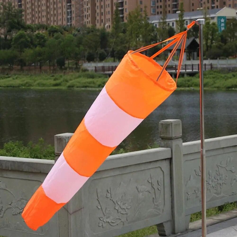 White And Red Fluoerscence Waterproof Wind Sock Wind Sleeve Outdoor Windsock Soft Kite Outdoor Easy To Fly Toys Dropshipping