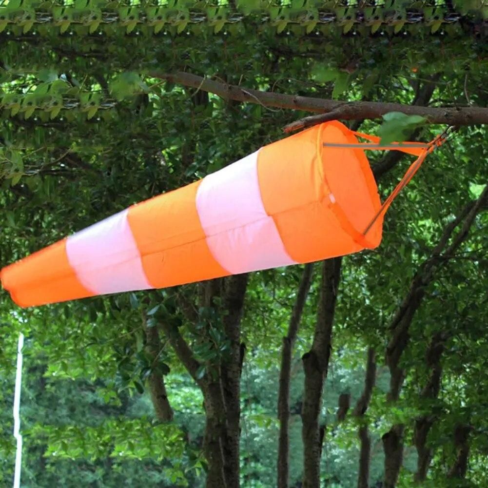 White And Red Fluoerscence Waterproof Wind Sock Wind Sleeve Outdoor Windsock Soft Kite Outdoor Easy To Fly Toys Dropshipping