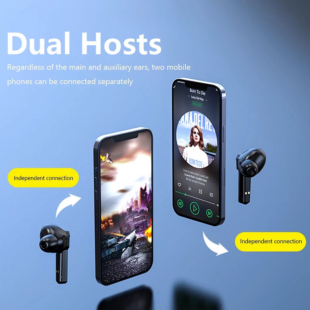 KS06 True Wireless Stereo Earphones BT5.0 In-ear Headset
