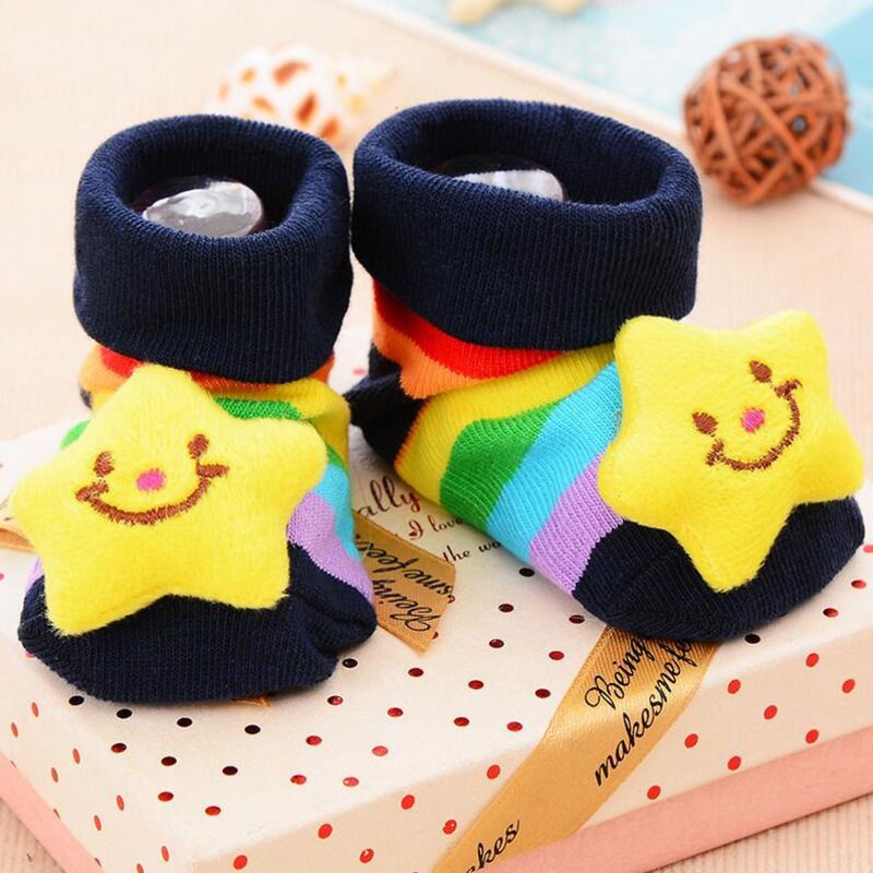 Baby Socks Slipper Newborn Anti Slip Animal Kids Toddlers
