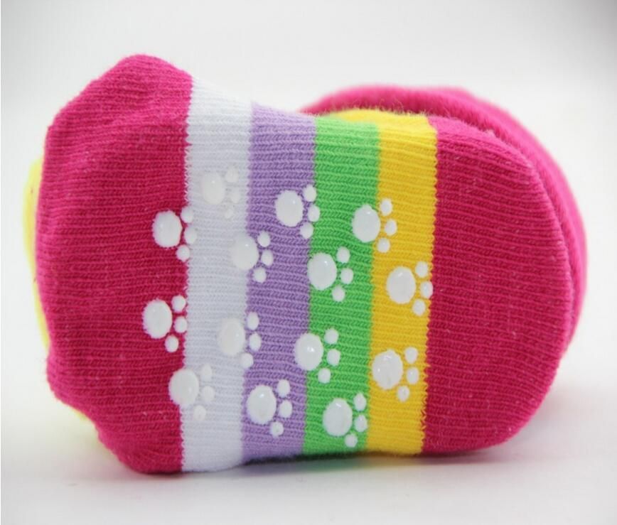 Baby Socks Slipper Newborn Anti Slip Animal Kids Toddlers